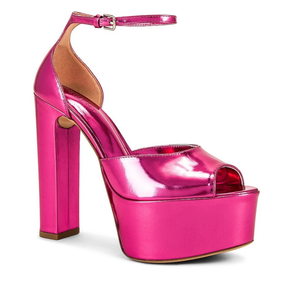 Tony Bianco Jayze Heel in Lipstick Glimmer